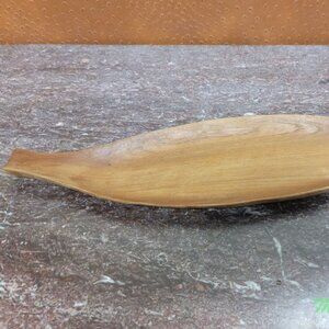 Monkey Pod Teak Wood Serving Tray from Hong Kong